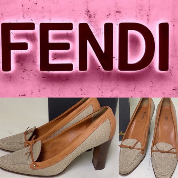Fendi Shoes - Fendi vintage chunky heels in pristine condition
